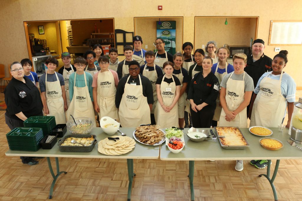 2018 Camp Delicious! Teens with Chef Odette Ransom 