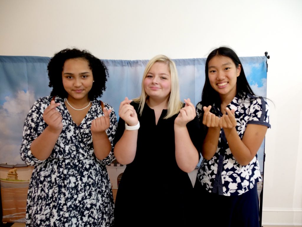 Teen Ambassadors explore the Korean Cultural Center in Washington DC