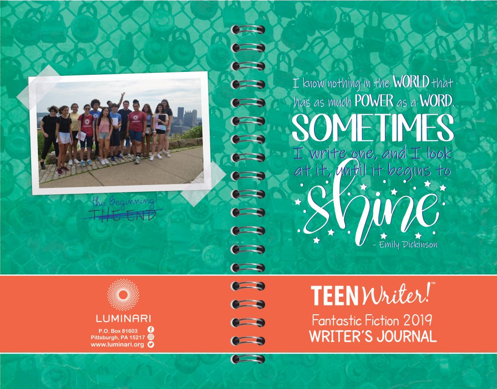 Teen Writer! 2019 Writer's Journal